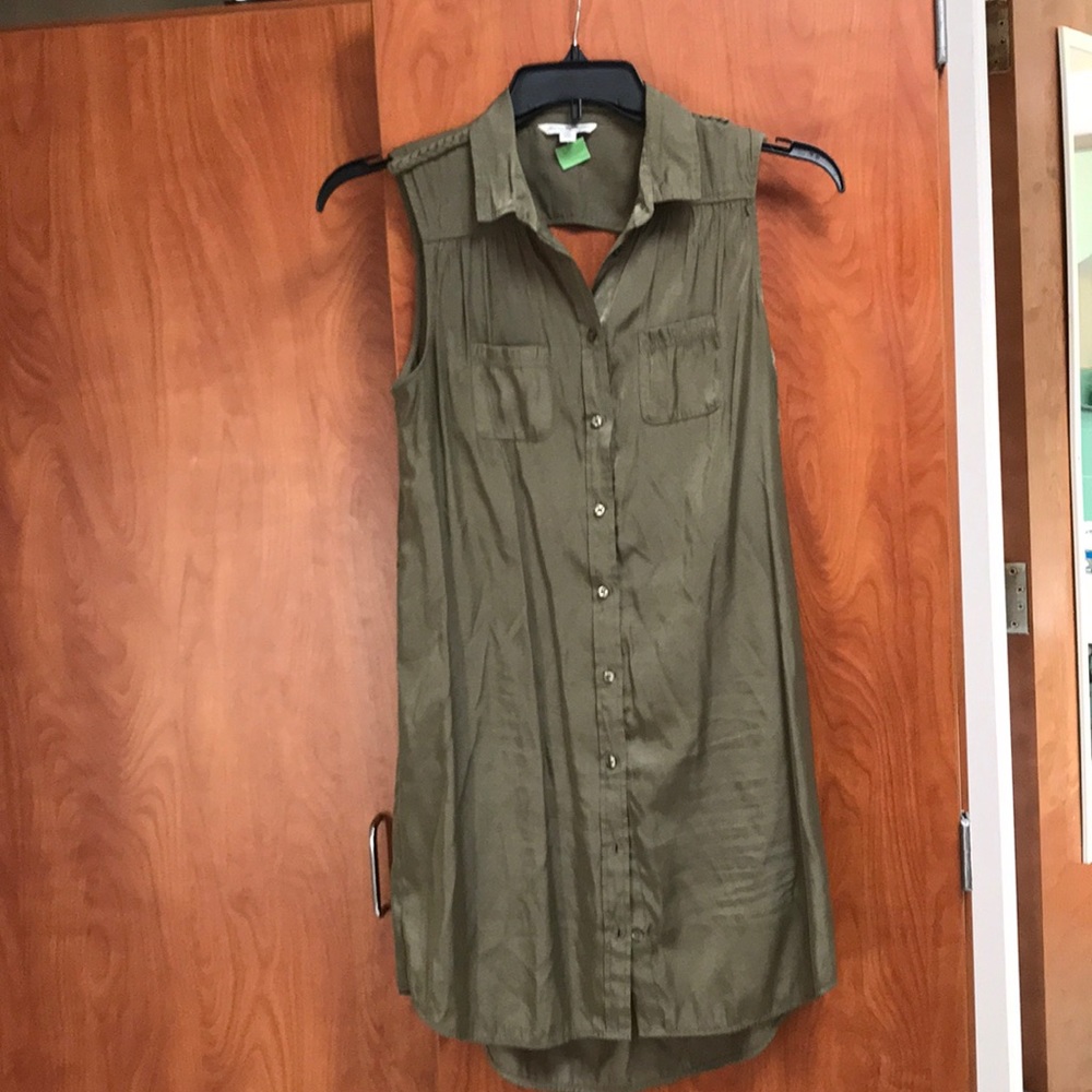 Army Green Dress